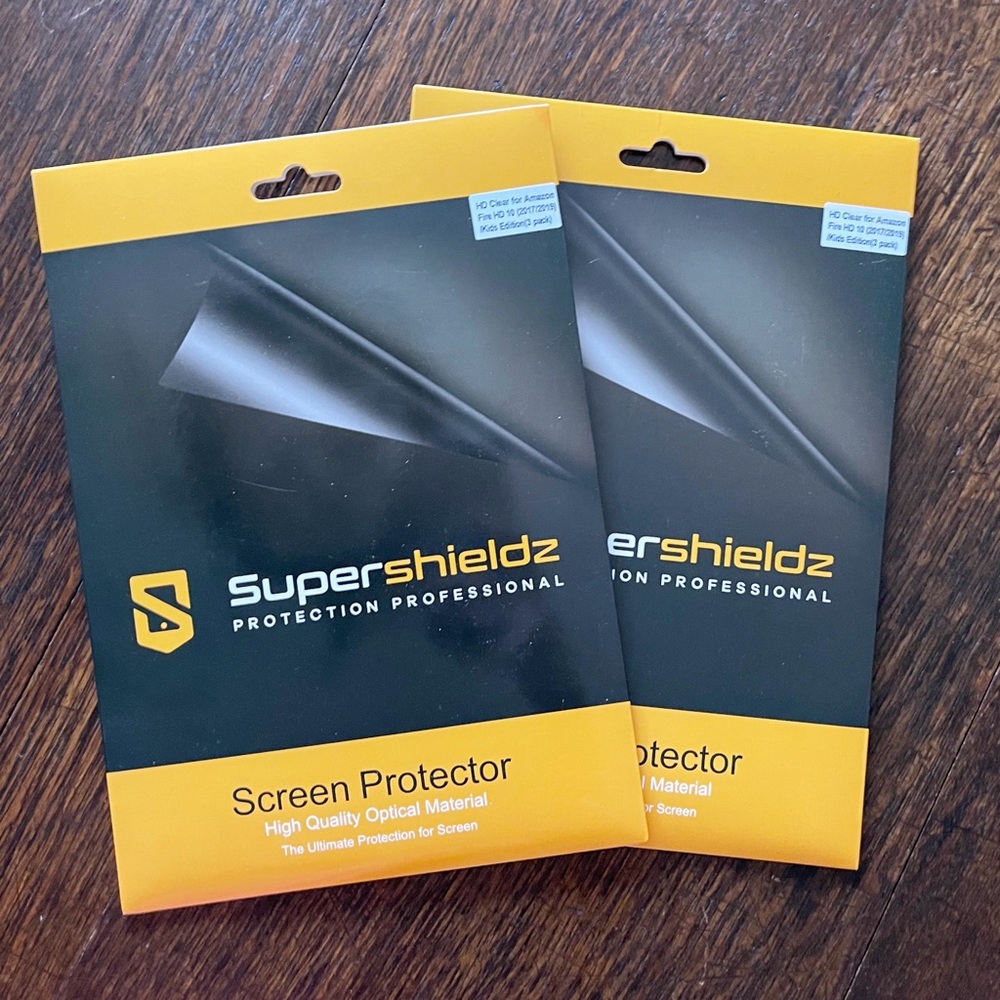 2 Packs- Screen Protectors -HD8/Kindle Fire HD8 Kids Edition-Super Shields